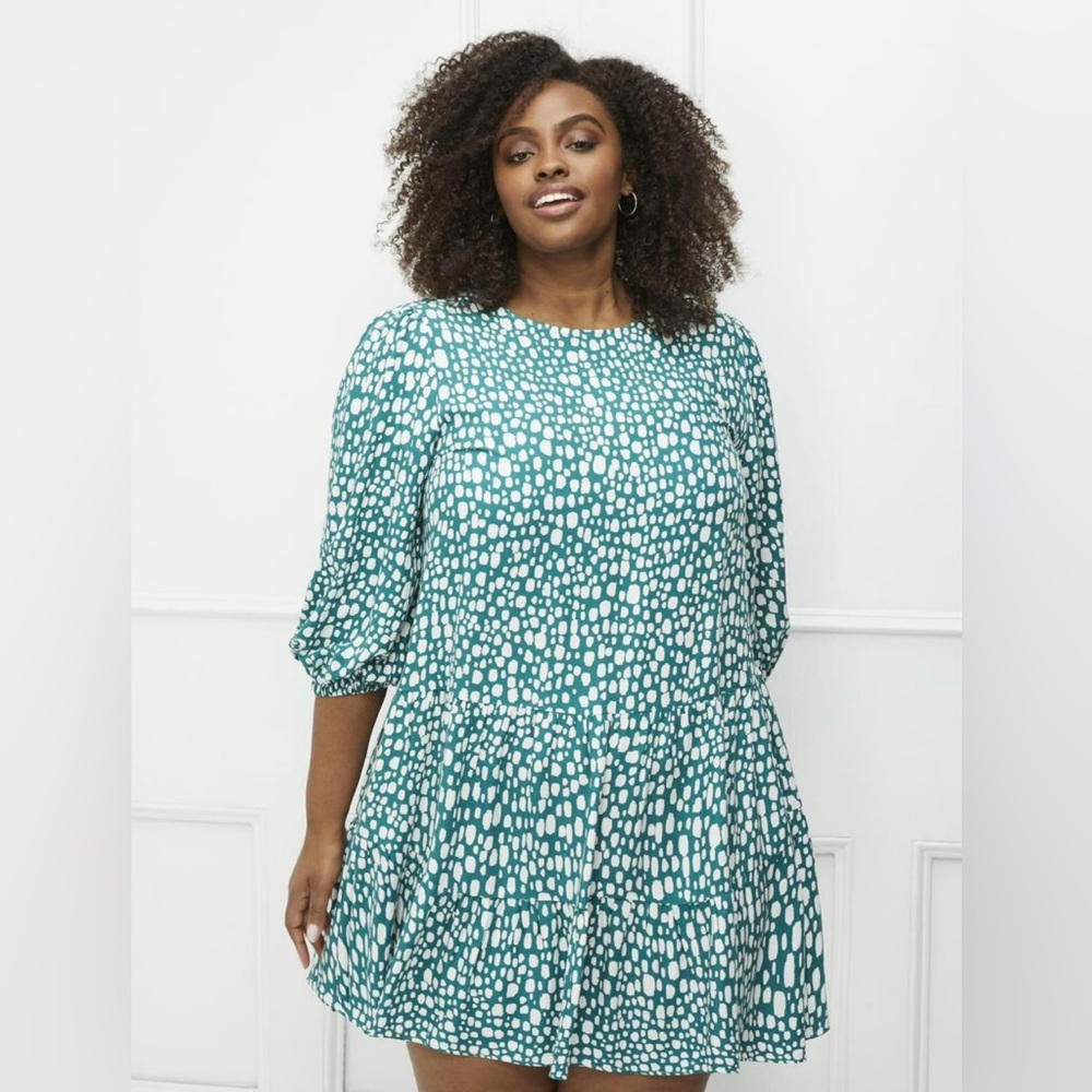 Eloquii Elements tiered dress - size 26
